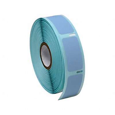 GRAINGER GRAINGDTC14 Cryogenic Label Blue Polypropylene