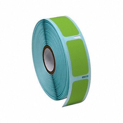 GRAINGER GRAINGDTC15 Cryogenic Label Green Polypropylene