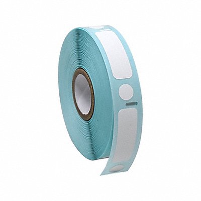 GRAINGER GRAINGDTC33 Cryogenic Label White Polypropylene