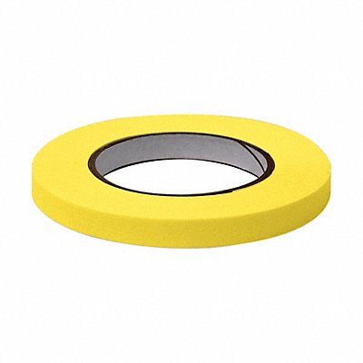 GRAINGER GRAINGT152 Labeling Tape Yellow Matte PK6