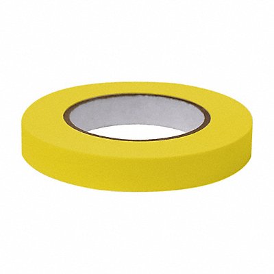 GRAINGER GRAINGT252 Labeling Tape Yellow Matte PK4