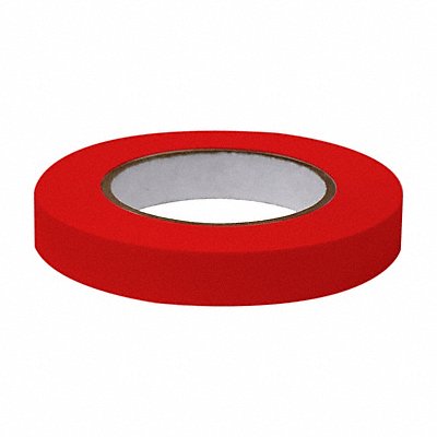 GRAINGER GRAINGT254 Labeling Tape Red Matte PK4