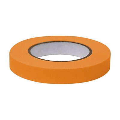 GRAINGER GRAINGT255 Labeling Tape Orange Matte PK4