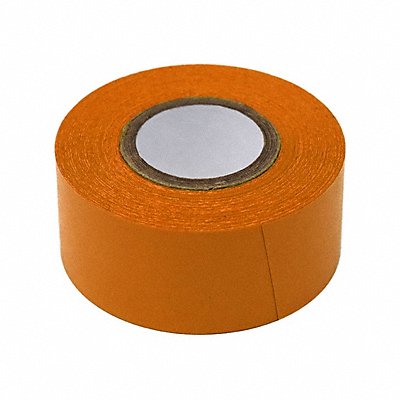 GRAINGER GRAINGT345 Labeling Tape Orange Matte PK12