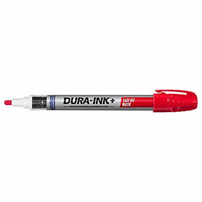 MARKAL 96312 Temporary Ink Marker Valve 5-3/4 L Red