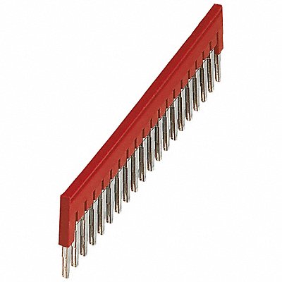 SQUARE D NSYTRAL420 Plug In Bridge Jumper Copper Plastic Red