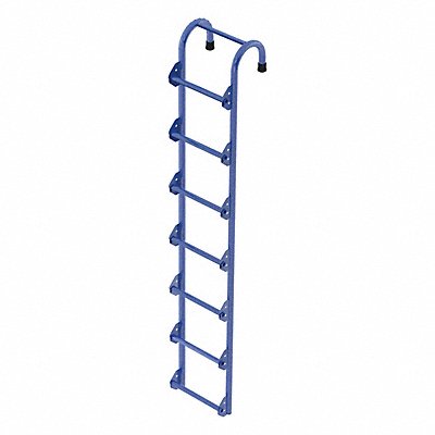 VESTIL NTAL7 Storage Tank Ladder 7 ft 3 In H Steel