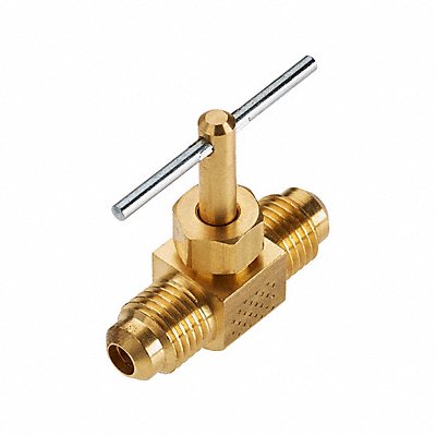 PARKER LNV102F6 Needle Valve Straight Low Lead Brass 3/8