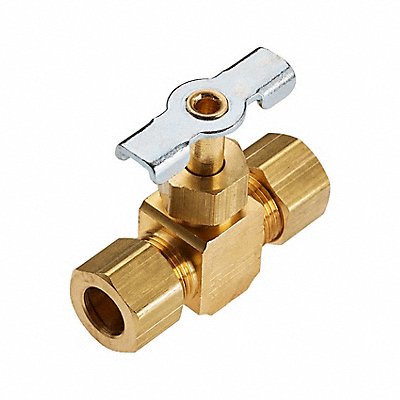 PARKER NV105C6 Needle Valve 3/8 in Compressn-Compressn