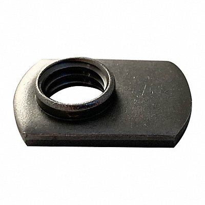 GRAINGER 1LAG2 Hex Weld Nut Carbon Stl 3/8 -16 0Proj 50PK