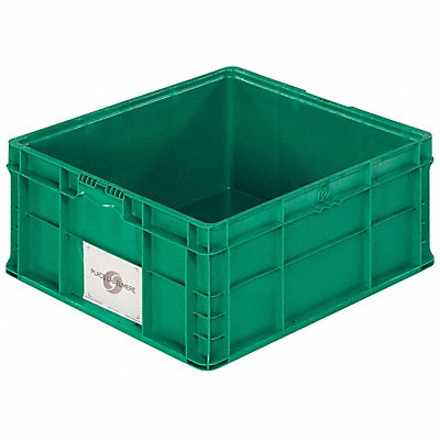 ORBIS NSO242211GREEN F1326 Straight Wall Ctr Green Solid PP