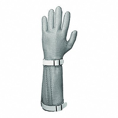 NIROFLEX USA GE2512M Chainmail Glove M Stainless Steel