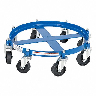 VESTIL OCTO55CI Drum Dolly Octo 55 Gallon 2K lb Cap.