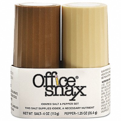 OFFICE SNAX 57 Salt and Pepper Shaker Sets PK2
