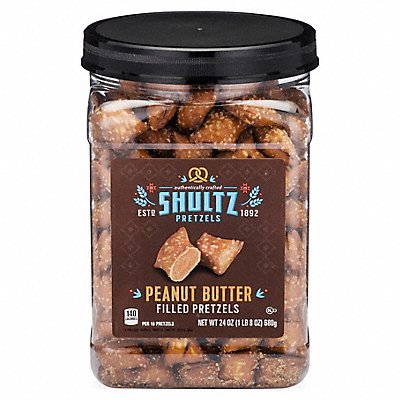 SHULTZ OFX3598 Peanut Butter Pretzels 12 lb Case PK8