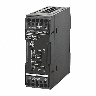 OMRON S8VNFS206 Pwr Noise Filter DIN Rail Mount 90 mm 6A