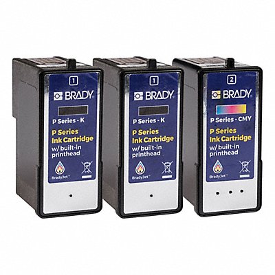 BRADY P1CMY2K Label Printer Ribbon Liquid Ink