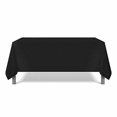 MONARCH PTL62X62BLK6PK Table Linens Polyester 62 L PK6