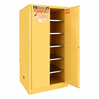 SECURALL P1120 Flammable Paint/Ink Cabinet Red Steel