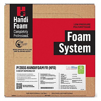 HANDI-FOAM P12055G Insulating Spray Foam Kit Cream 40 lb