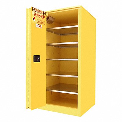 SECURALL P2120 Flammable Paint/Ink Cabinet Red Steel
