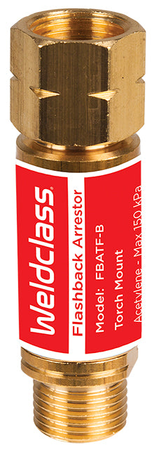 Weldclass P4-FBATF Flashback Arrestor For Torch Acet/LPG