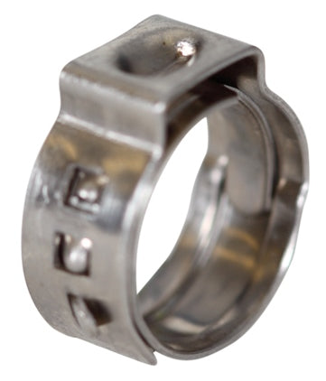 Weldclass P4-HFC133/10 Hose Clamp 13.3mm Suit 5mm ID Oxy, Argon/CO2, Acet, LPG Hose Pk10