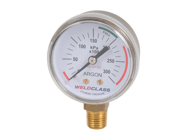 Weldclass P4-HPARG Regulator Gauge Inert Gases (Argon / CO2 / Nitrogen / Inert) High Pressure 0-30,000Kpa