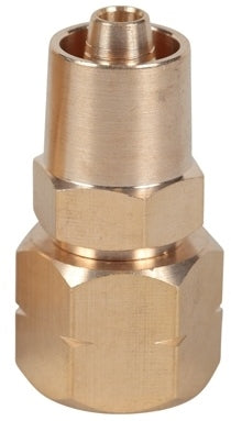 Weldclass P4-LP240 Screw-On Connector Suit 5mm ID Hose 5/8" LH (Acetylene, LPG) Carded Pk1