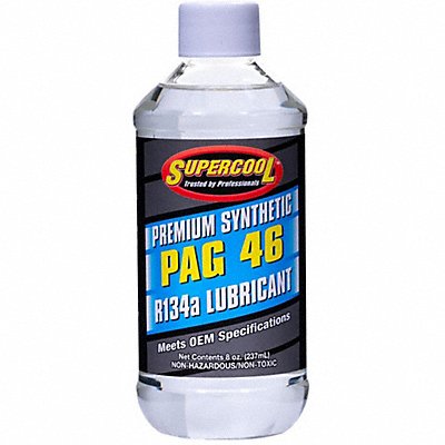 SUPERCOOL P468 A/C Comp PAG Lube 8 Oz Flash Point 442 F