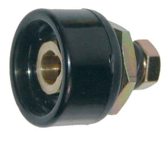 Weldclass P6-1025FP Cable Connector 10-25 (Small) Panel-Mount Female