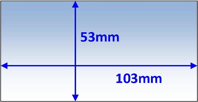 Weldclass P7-CL10353/5 Lens Inner 103x53mm Suit Speedglas 9000X Pk5