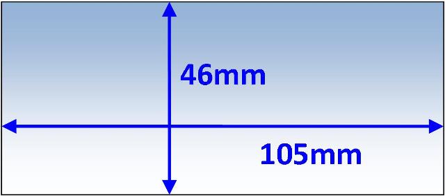 Weldclass P7-CL10546/5 Lens Clear Inner 105x46mm Suit Cigweld Weldskill Pk5