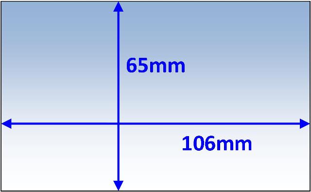 Weldclass P7-CL10665/5 Lens Clear Inner 106x65mm Suit Unimig Various Pk5
