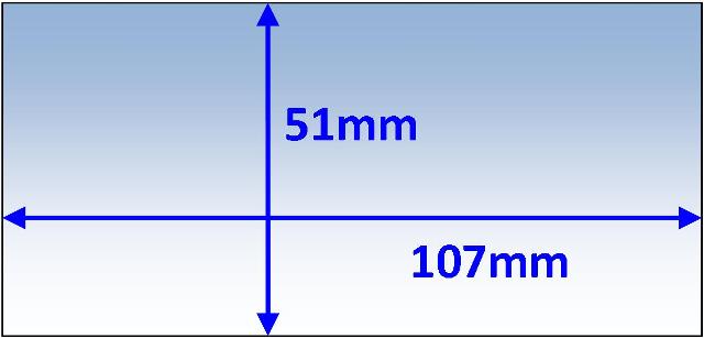 Weldclass P7-CL10751/5 Lens Clear Inner 107x51mm Suit Various Pk5