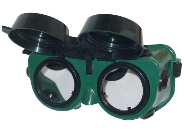 Weldclass P7-OGFF Goggles Oxy Flip-Front 50mm Dia Round Lenses