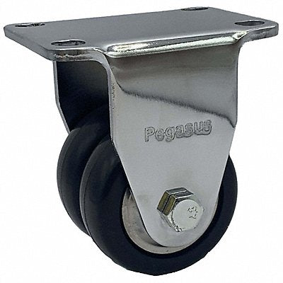 GRAINGER P9RSRP025KPCF Standard Plate Castor Rigid 330 lb.