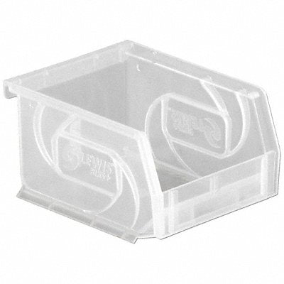 LEWISBINS PB543Clear Hang and Stack Bin Clear PP 3 in