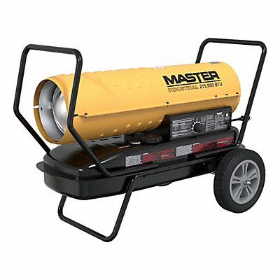MASTER 215TMHDKFA Portable Oil and Kerosene Torpedo Heater