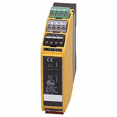 IFM G1501S Safety Relay In 24VDC 6A @ 250V AC