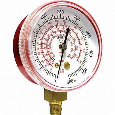 WINTERS PFG1732 High Side Pressure Gauge 2-1/2 dia.