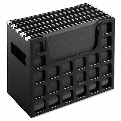 GRAINGER 23013 Hanging File 12-1/4 x6 x9-1/2 Black