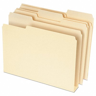 GRAINGER PFX54459 Letter File Folders Manila PK50