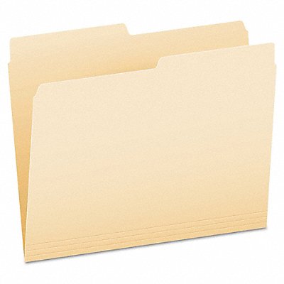 GRAINGER PFX75212 Letter File Folders Manila PK100