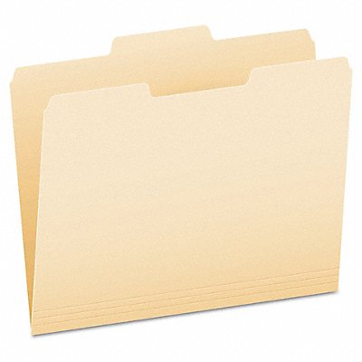 GRAINGER PFX752132 Letter File Folders Manila PK100