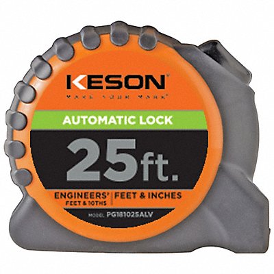 KESON PG181025ALV Engineers and SAE Tape Measure