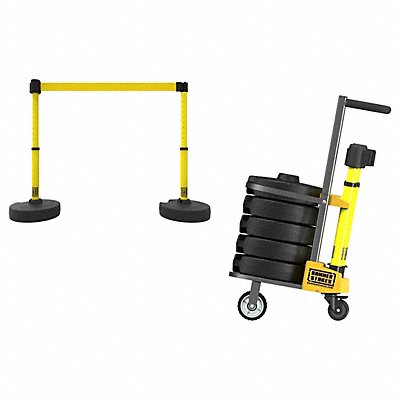 BANNER STAKES PL4074 Caution Do Not Enter Belt Head