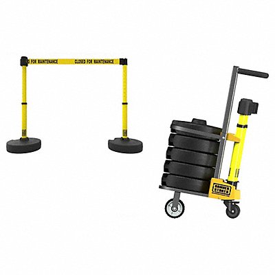 BANNER STAKES PL4010 PLUS Barricade Red Restricted Area