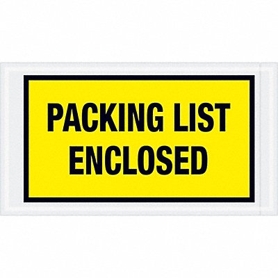 GRAINGER PL425 Packing List Envelopes 10 x 5 1/2