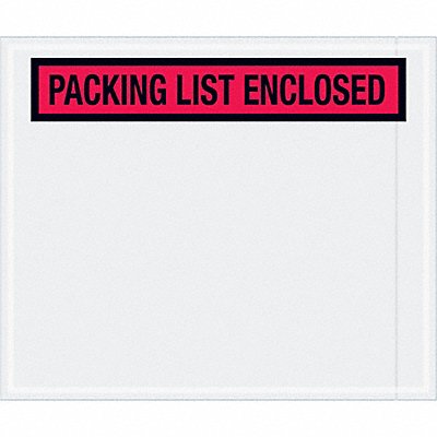 GRAINGER PL435 Packing List Envelopes 12 x 10
